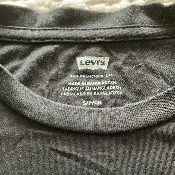 Women's Levi's Logo perfect Black tee - Picture 3 of 7